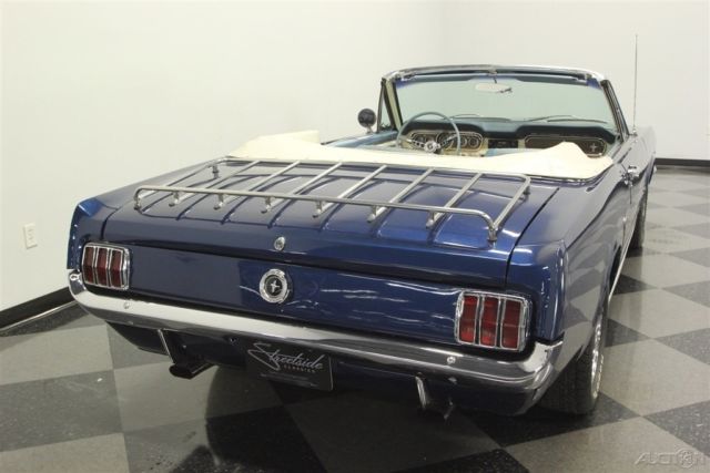 1965 Blue Ford Mustang