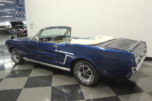 1965 Blue Ford Mustang