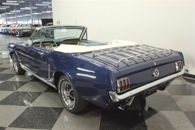 1965 Blue Ford Mustang