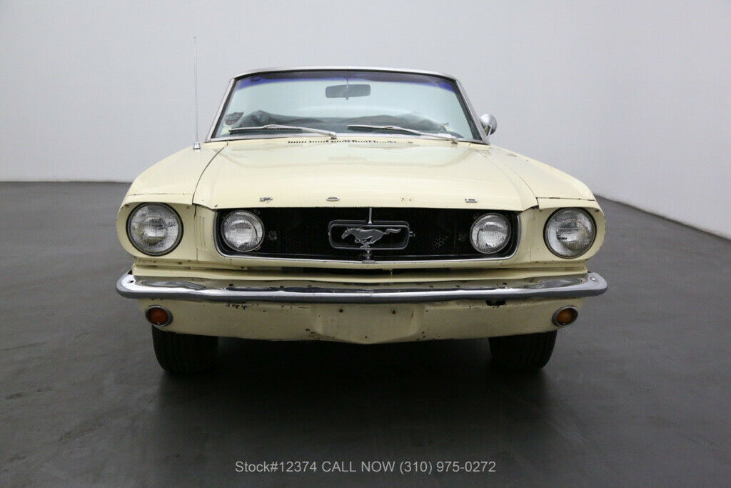 1965 Blue Ford Mustang