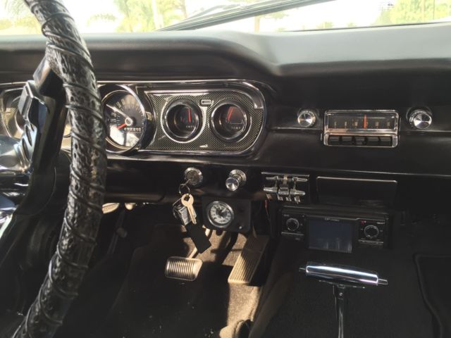 1965 Black Ford Mustang Convertible