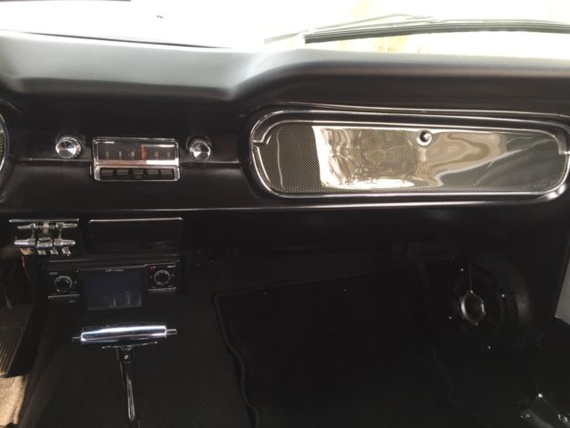 1965 Black Ford Mustang Convertible