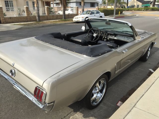 1965 Black Ford Mustang Convertible