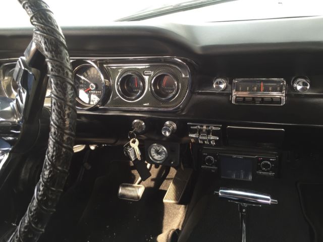 1965 Black Ford Mustang Convertible