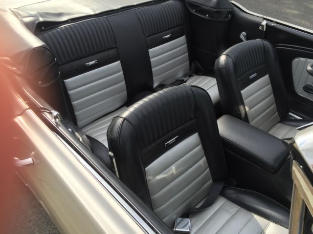1965 Black Ford Mustang Convertible