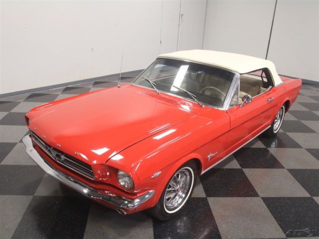 1965 Yellow Ford Mustang