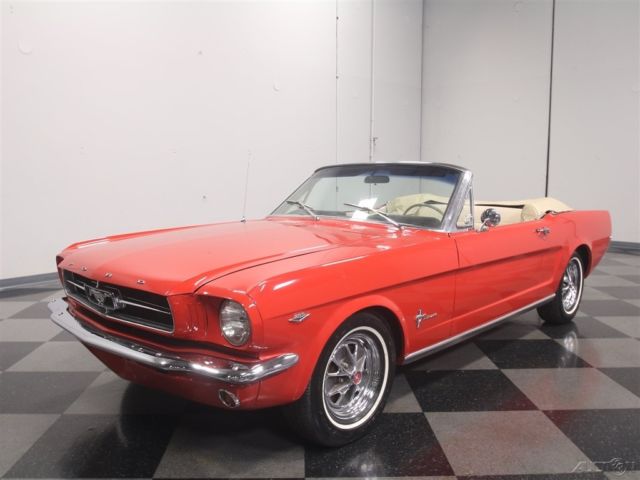 1965 Yellow Ford Mustang