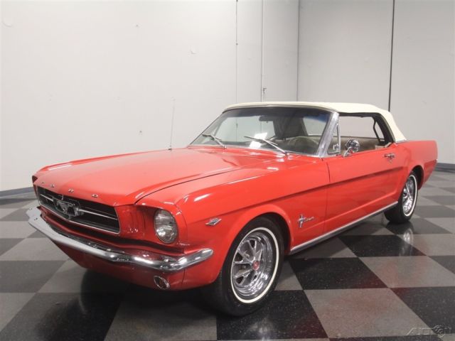 1965 Yellow Ford Mustang