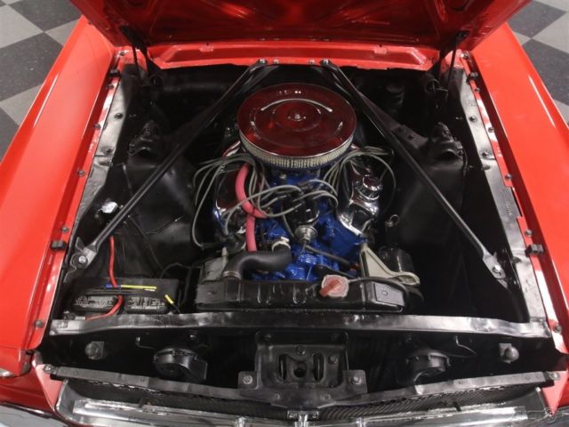 1965 Yellow Ford Mustang