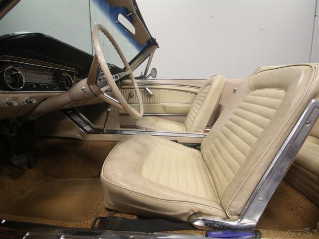 1965 Yellow Ford Mustang