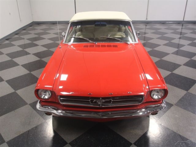 1965 Yellow Ford Mustang