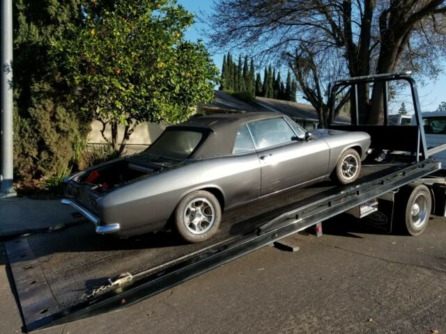 1965 Gray Chevrolet Corvair Convertible