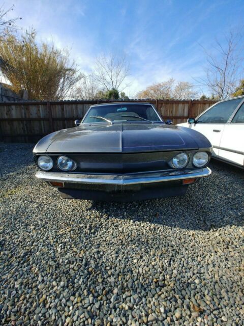 1965 Gray Chevrolet Corvair Convertible