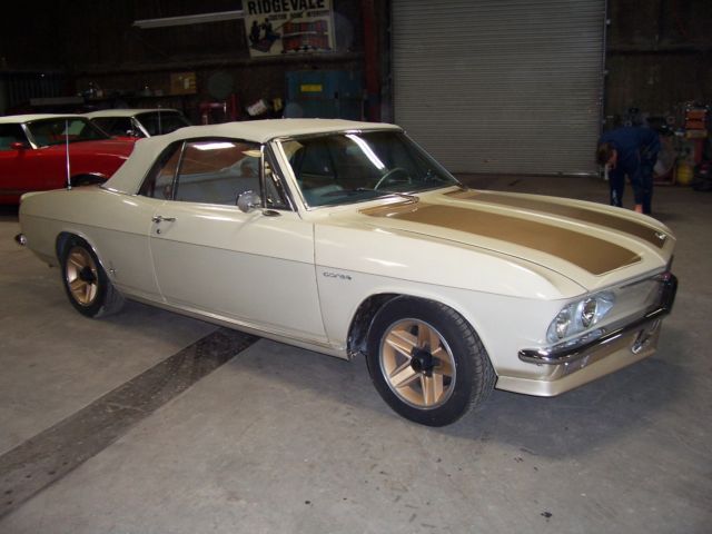 1965 Tan Chevrolet Corvair Convertible