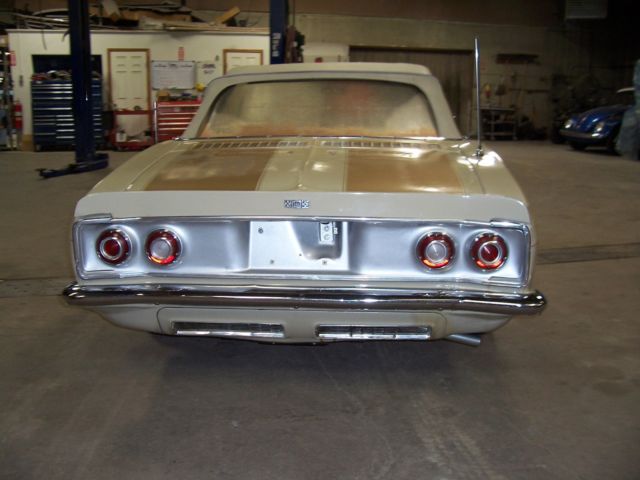 1965 Tan Chevrolet Corvair Convertible