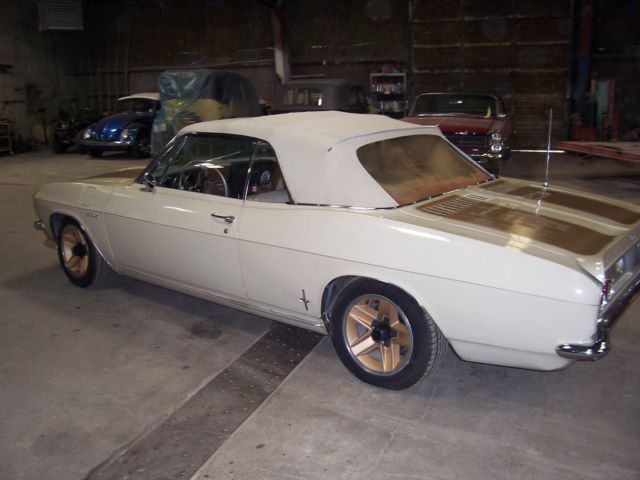 1965 Tan Chevrolet Corvair Convertible