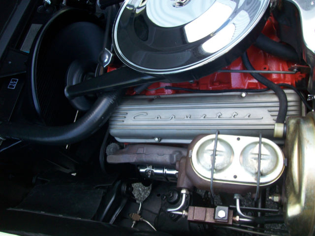 1965 Yellow Chevrolet Corvette Convertible