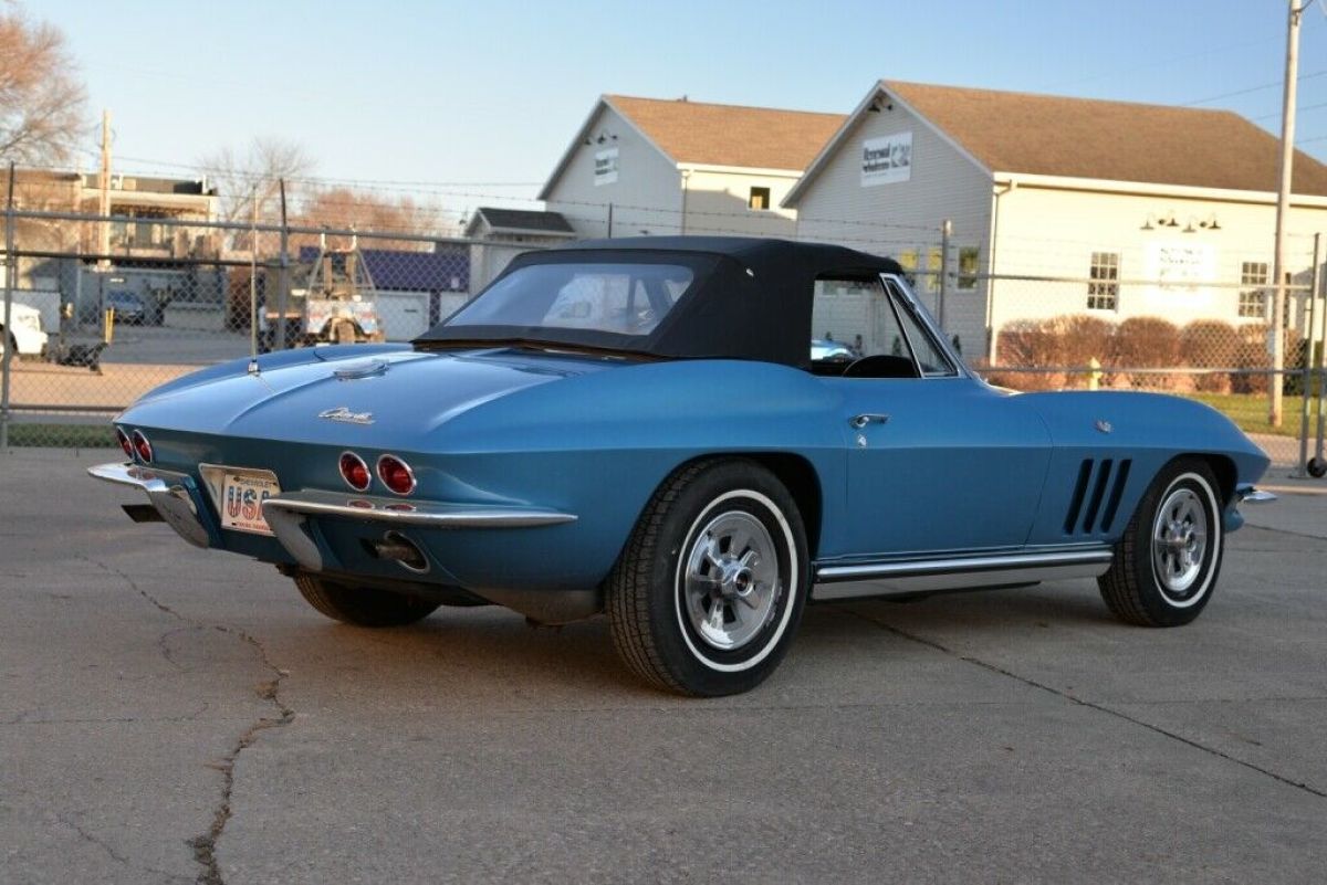 1965 Blue Chevrolet Corvette Convertible