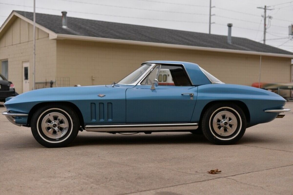 1965 Blue Chevrolet Corvette Convertible