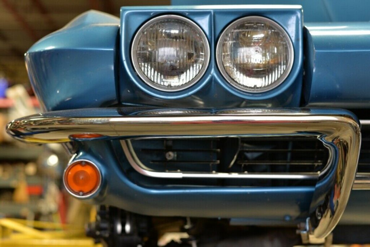 1965 Blue Chevrolet Corvette Convertible