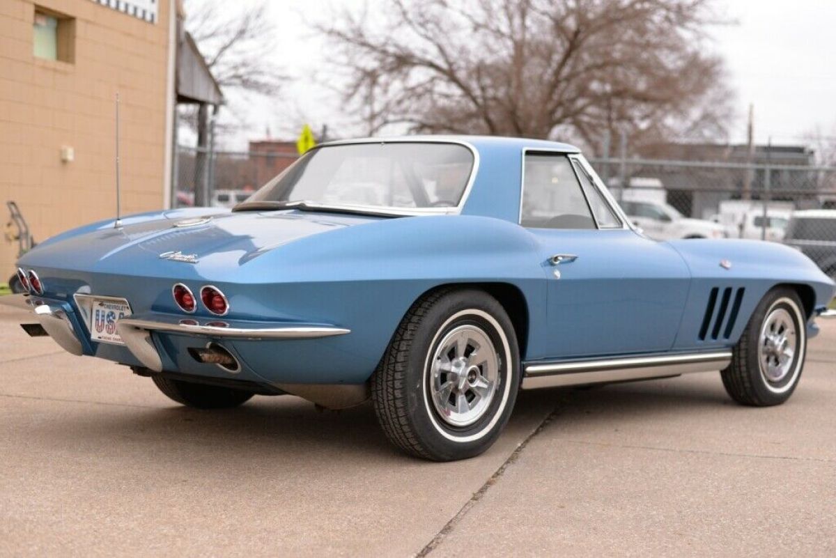 1965 Blue Chevrolet Corvette Convertible
