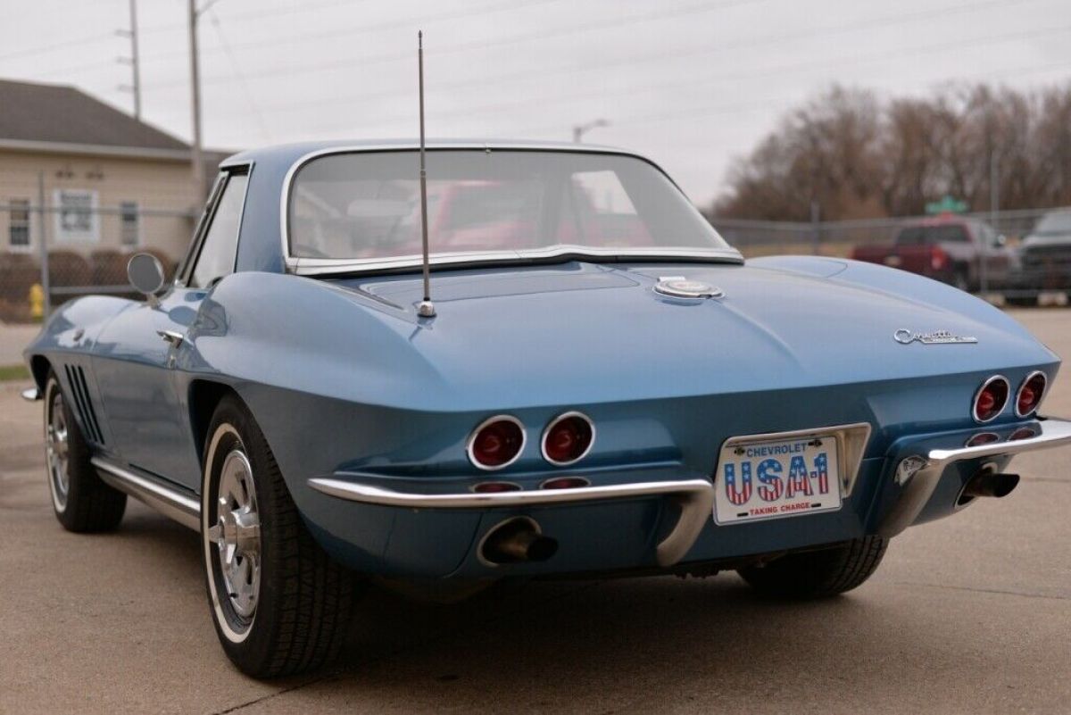 1965 Blue Chevrolet Corvette Convertible