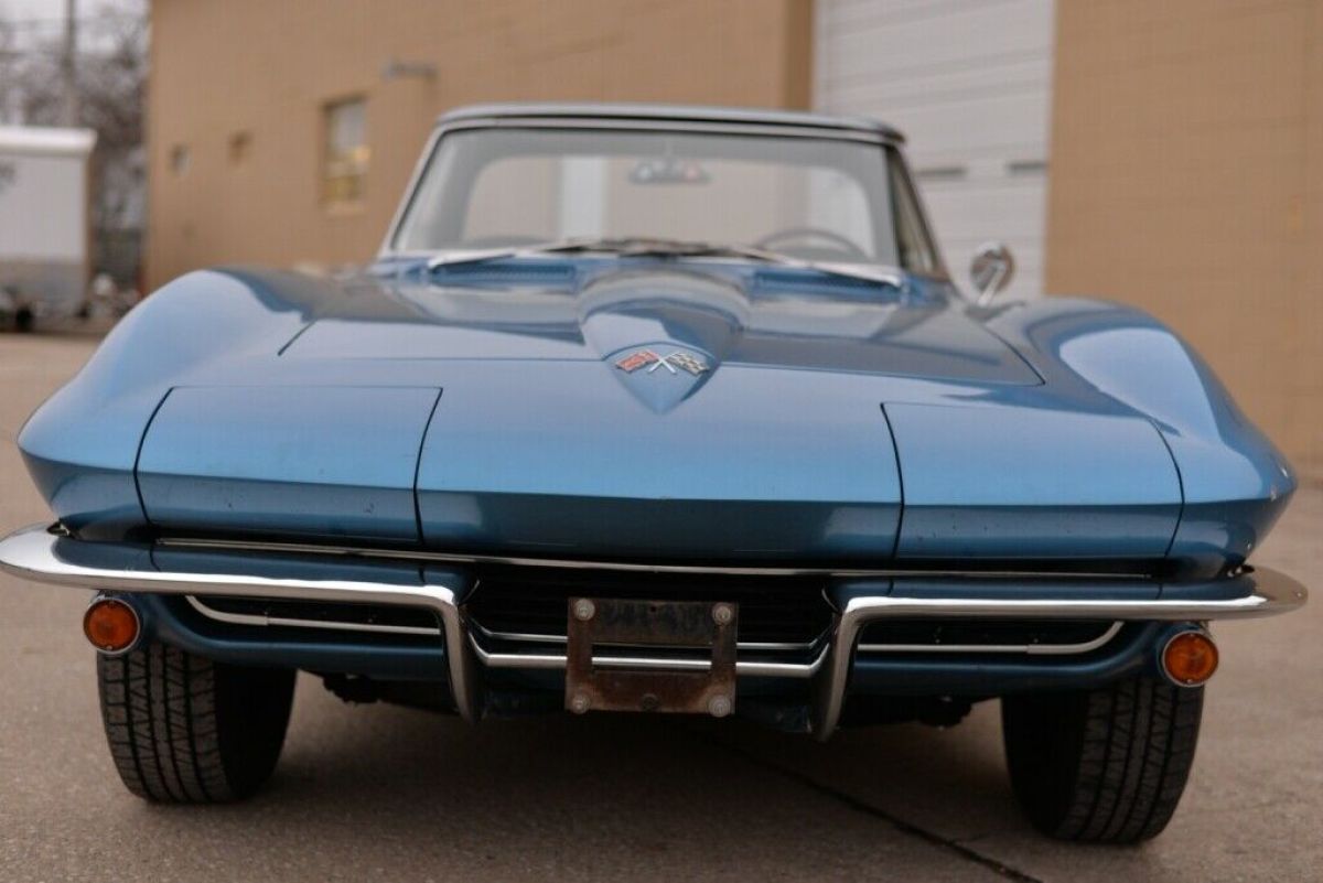 1965 Blue Chevrolet Corvette Convertible