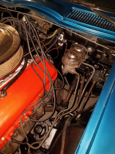 1965 Blue Chevrolet Corvette Convertible