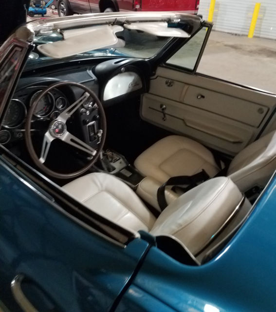 1965 Blue Chevrolet Corvette Convertible