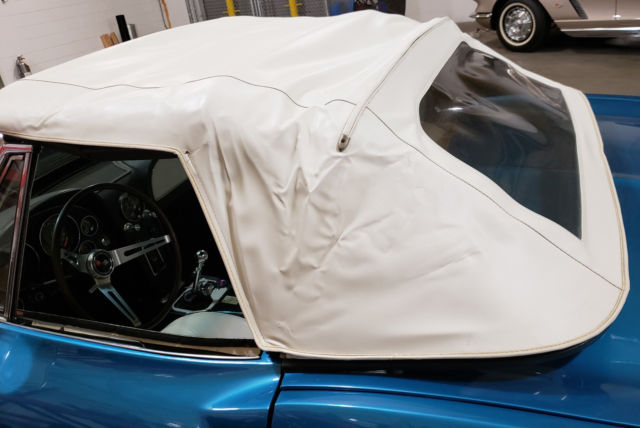 1965 Blue Chevrolet Corvette Convertible