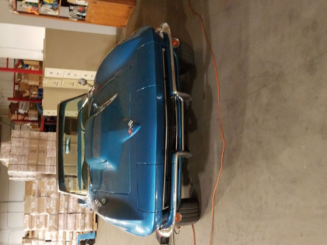 1965 Blue Chevrolet Corvette Convertible
