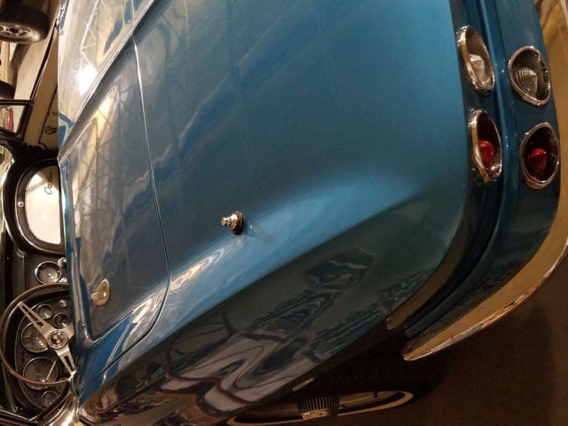 1965 Blue Chevrolet Corvette Convertible