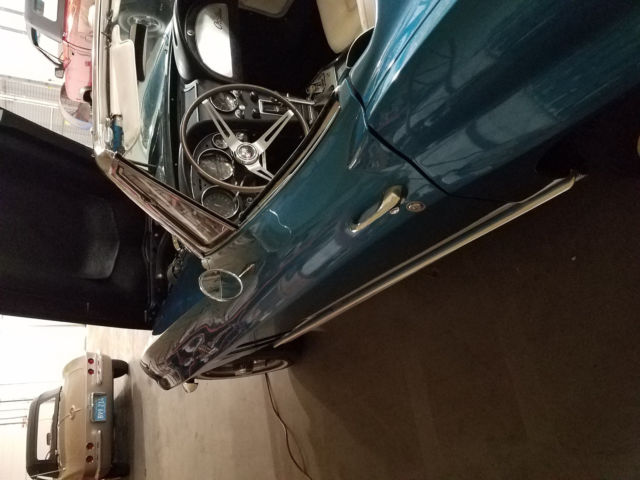 1965 Blue Chevrolet Corvette Convertible