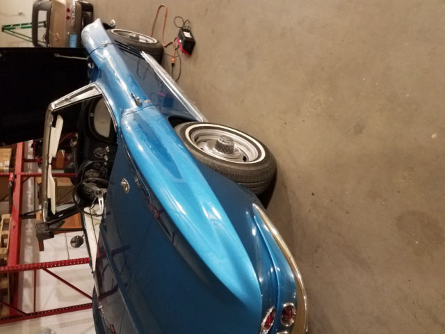 1965 Blue Chevrolet Corvette Convertible