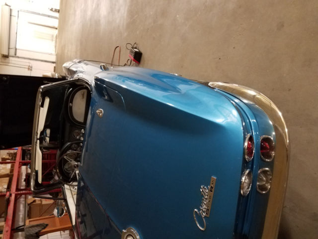 1965 Blue Chevrolet Corvette Convertible