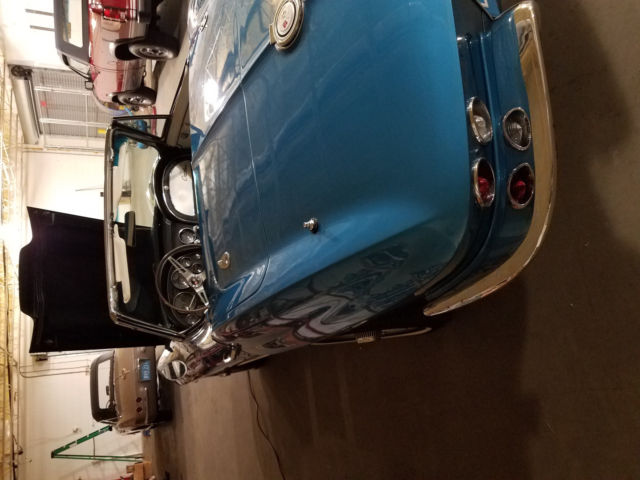 1965 Blue Chevrolet Corvette Convertible