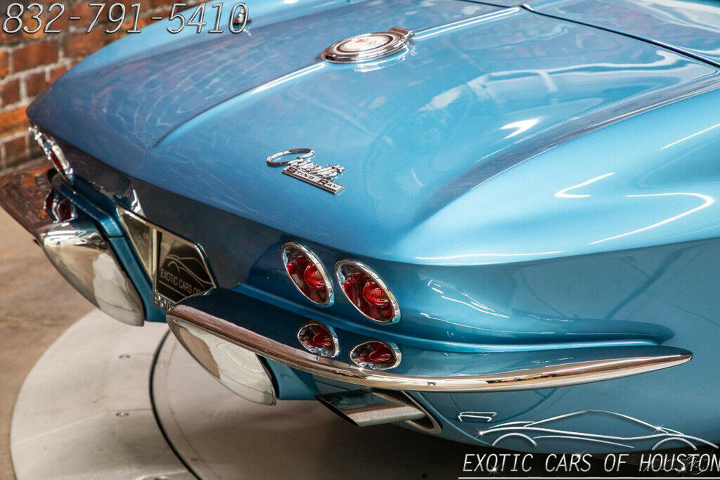 1965 Blue Chevrolet Corvette Convertible