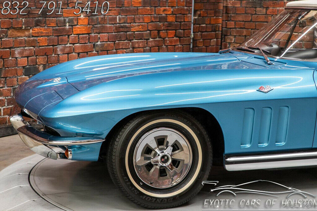 1965 Blue Chevrolet Corvette Convertible