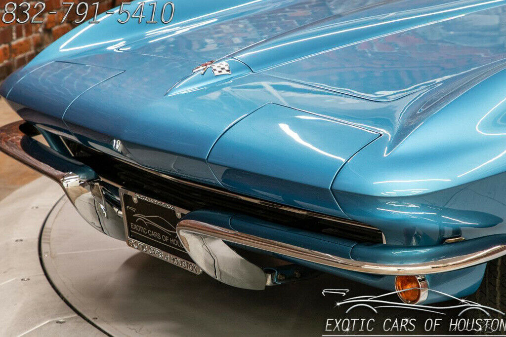 1965 Blue Chevrolet Corvette Convertible