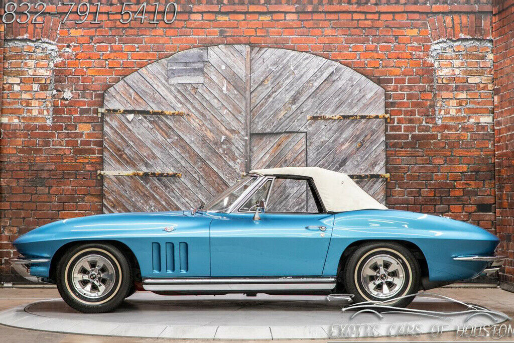 1965 Blue Chevrolet Corvette Convertible