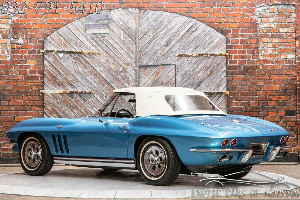 1965 Blue Chevrolet Corvette Convertible