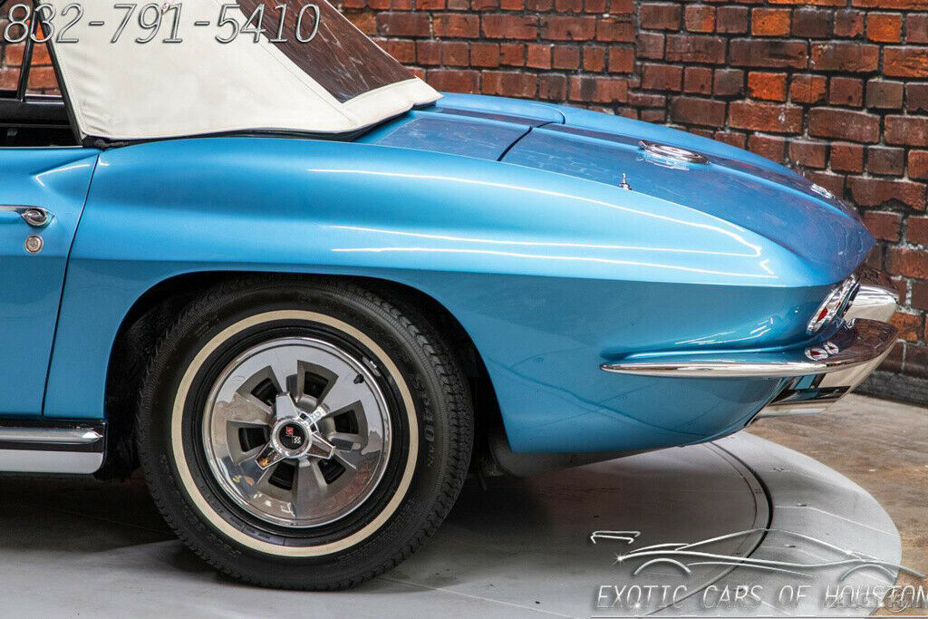 1965 Blue Chevrolet Corvette Convertible