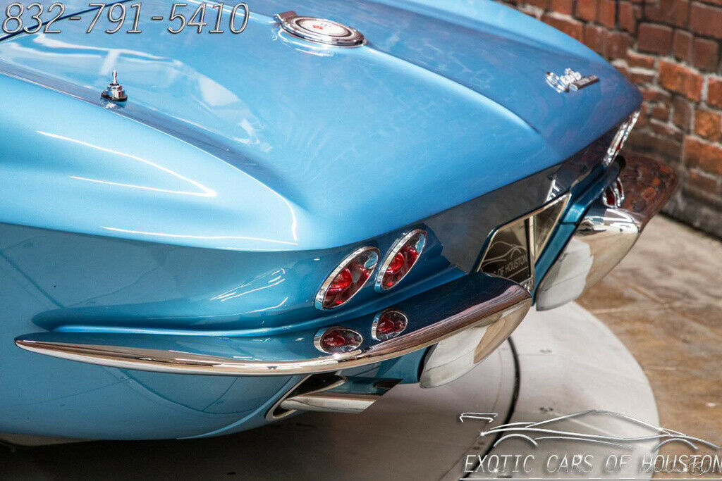 1965 Blue Chevrolet Corvette Convertible