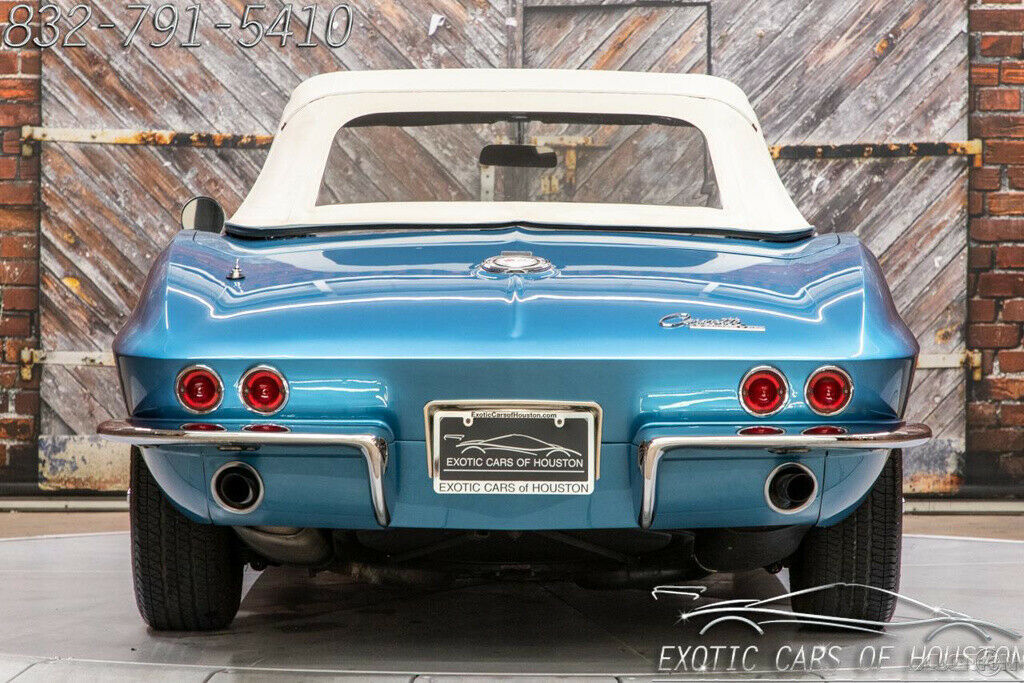 1965 Blue Chevrolet Corvette Convertible