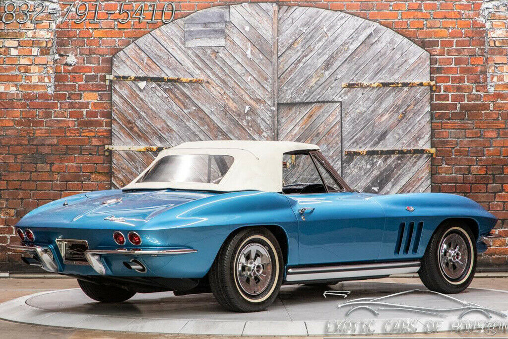 1965 Blue Chevrolet Corvette Convertible