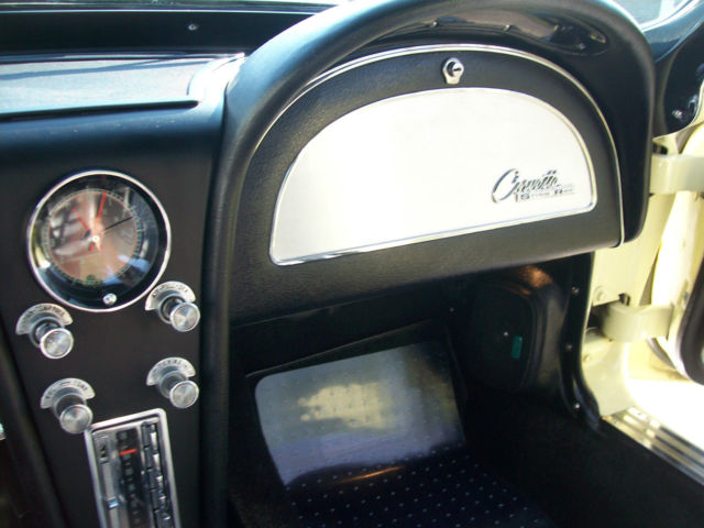 1965 Yellow Chevrolet Corvette Convertible