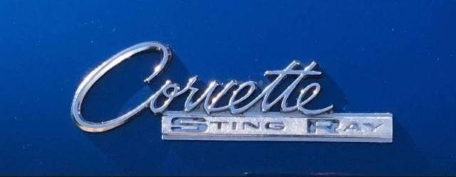 1965 Blue Chevrolet Corvette Convertible