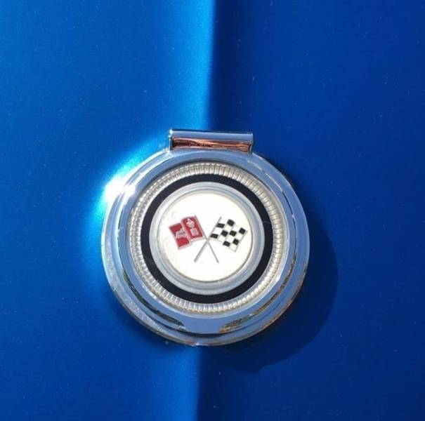 1965 Blue Chevrolet Corvette Convertible