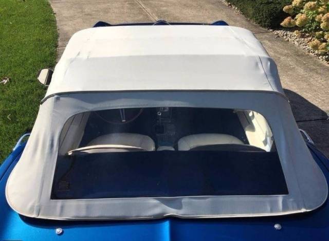 1965 Blue Chevrolet Corvette Convertible