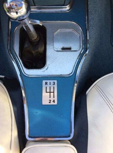 1965 Blue Chevrolet Corvette Convertible